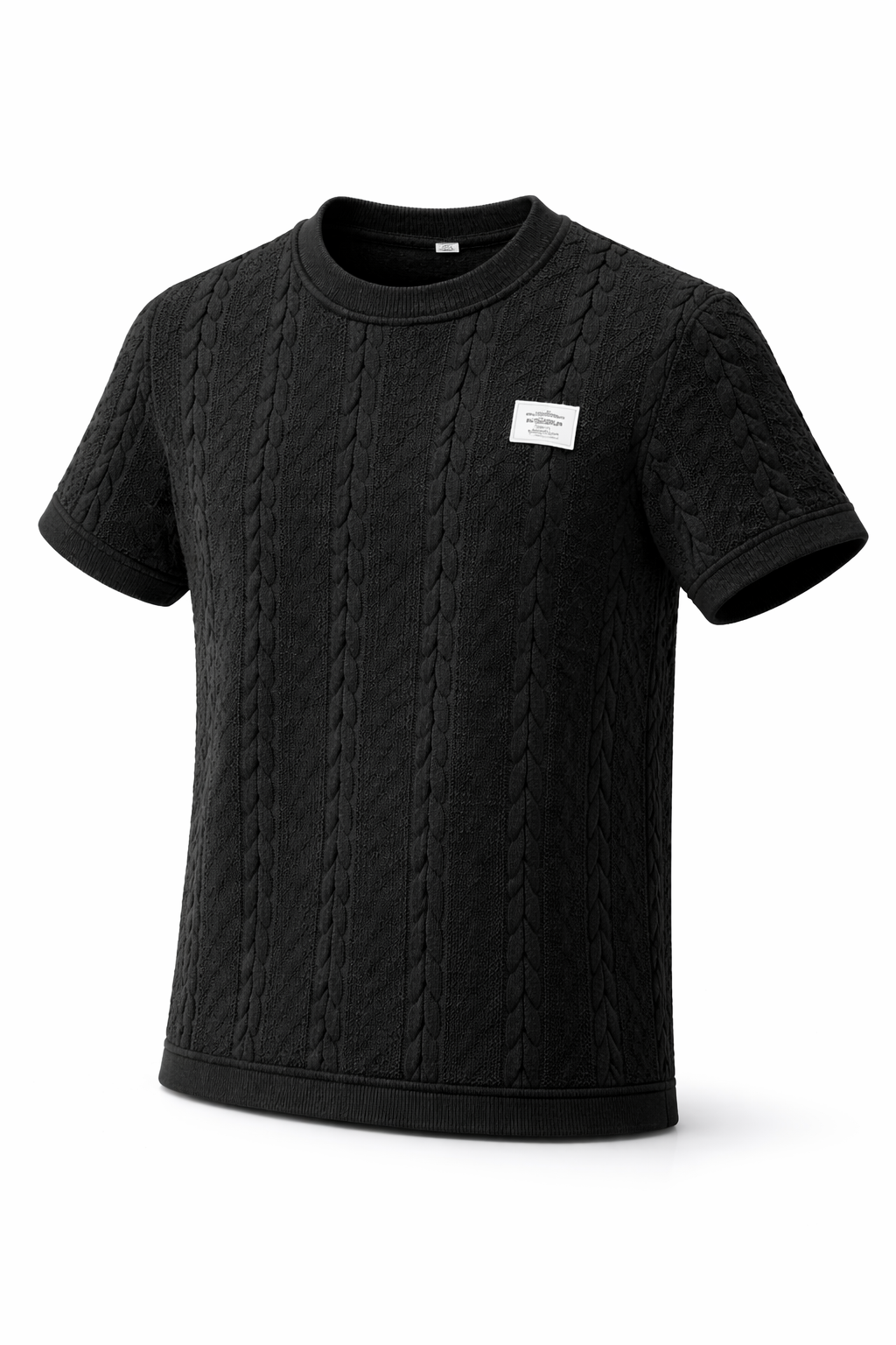 Valea Textured T-Shirt Beige