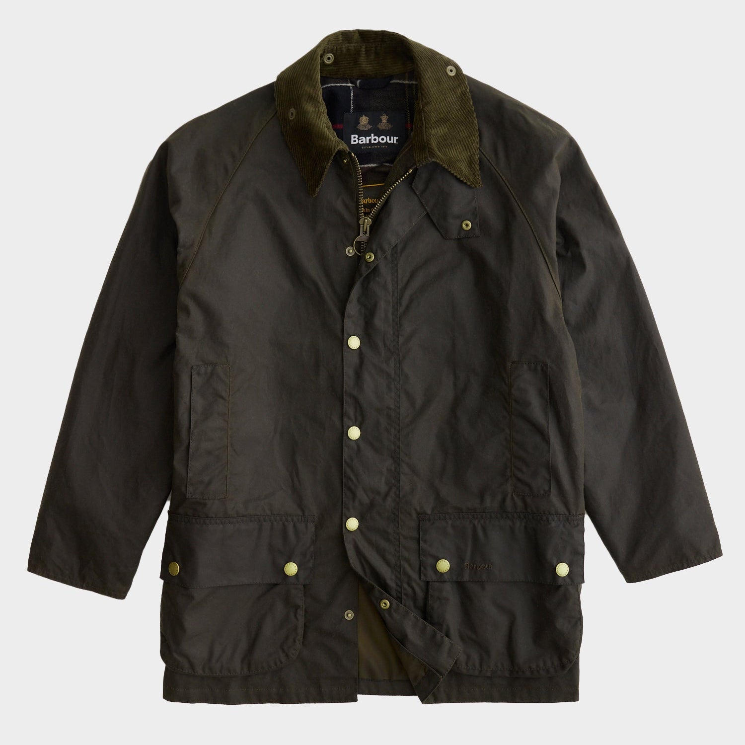 Barbour Anniversary Beaufort Wax Jacket in Olive