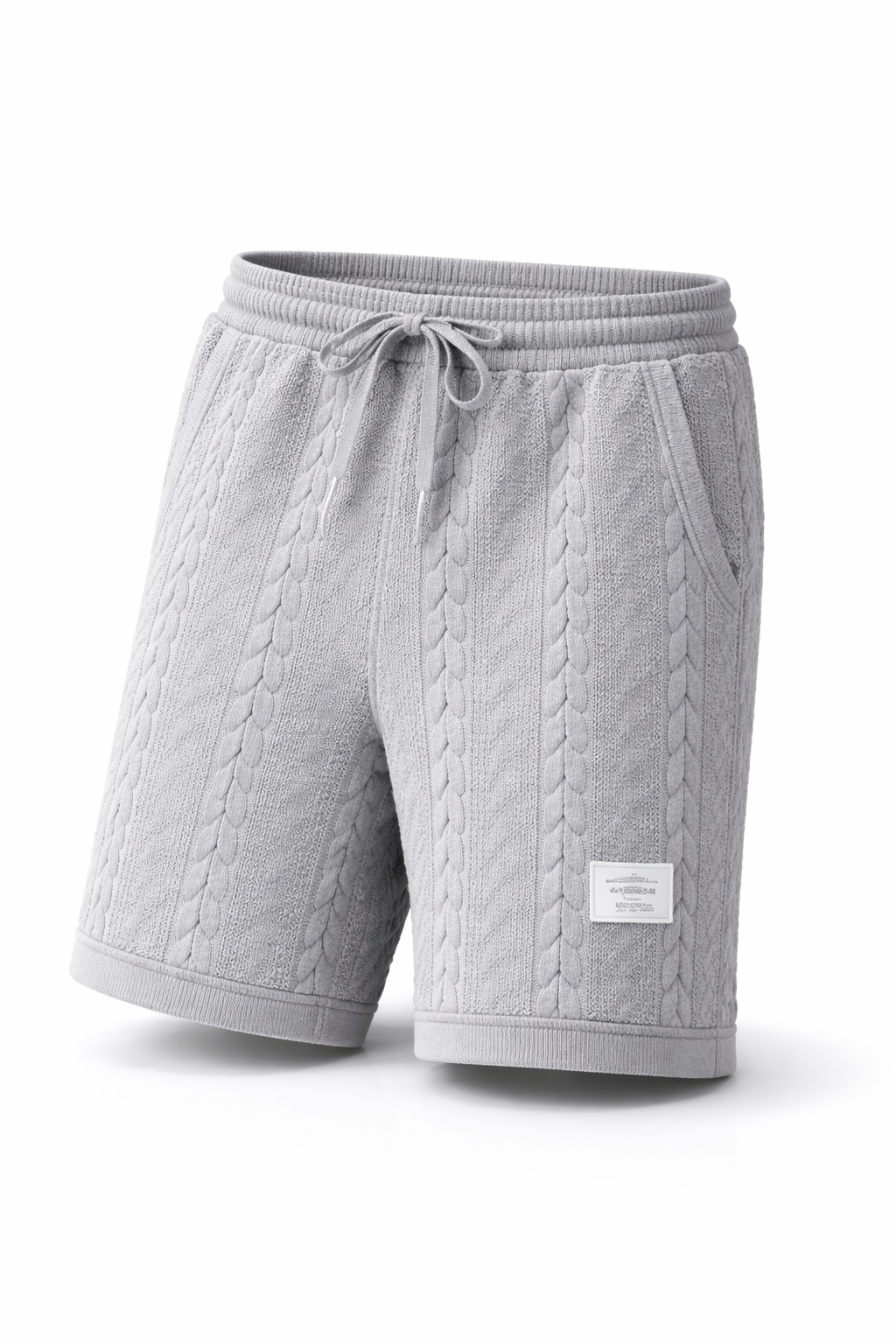 Valea Textured Short Grey